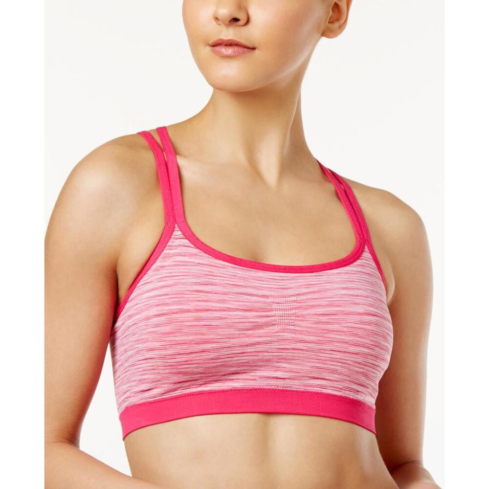 Jenni By Jennifer Moore Womens Crisscross Back Seamless Bralette Size L